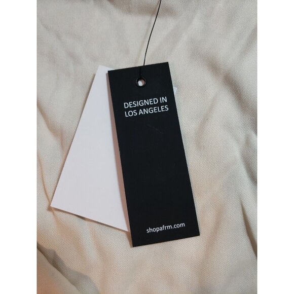 AFRM Neutral Aqua Snake Print Long Sleeve Cutout Bodysuit Size XL - Picture 6 of 16